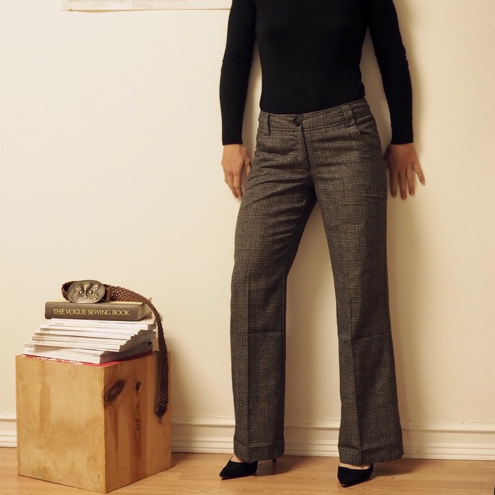 Worthington Modern Fit Black/Grey Slacks